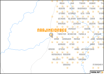 map of Naajime Iorbee