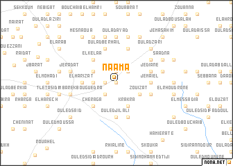 map of Naama