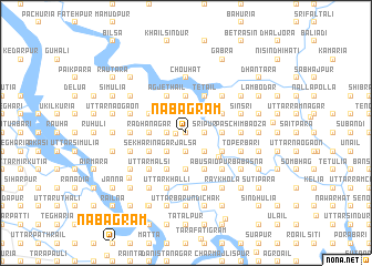 map of Nabagrām