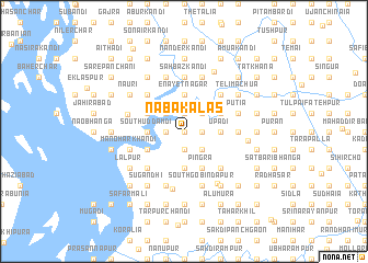 map of Nabakalas