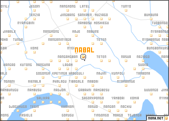 map of Nabal