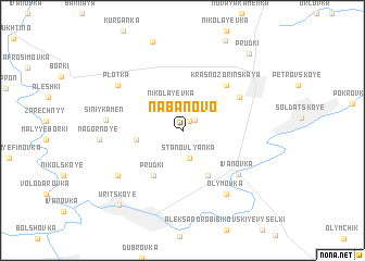 map of Nabanovo