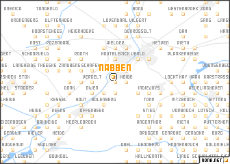 map of Nabben