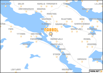 map of Näbbol