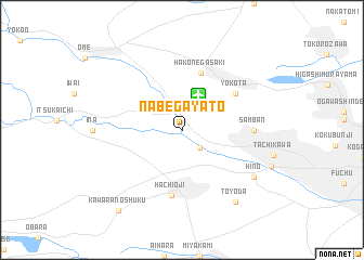 map of Nabegayato