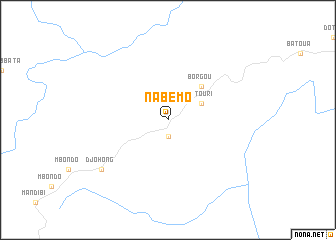 map of Nabémo