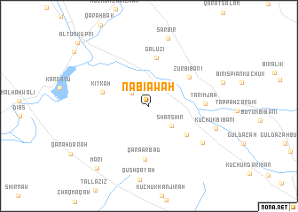 map of Nabī Āwah