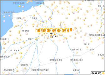 map of Nabi Bakhsh Kosh