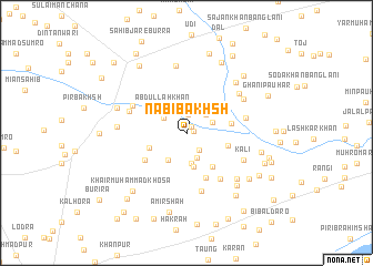 map of Nabi Bakhsh