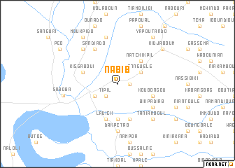 map of Nabib