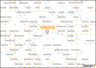 map of Nà Biềng