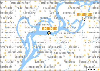 map of Nabīpur