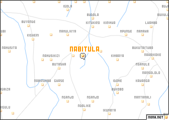 map of Nabitula