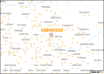 map of Nabmangom