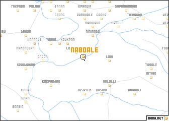 map of Naboale