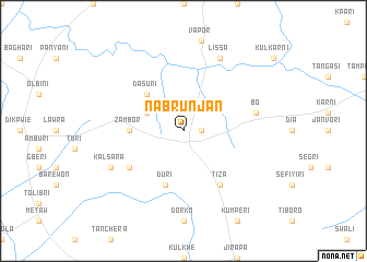 map of Nabrunjan