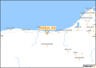 map of Nabulao