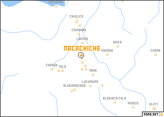 map of Nacachiche