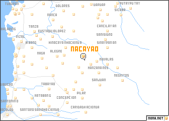 map of Nacayao