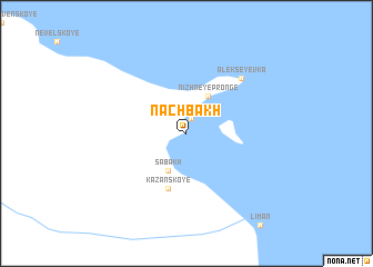 map of Nachbakh