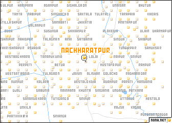 map of Nachharatpur