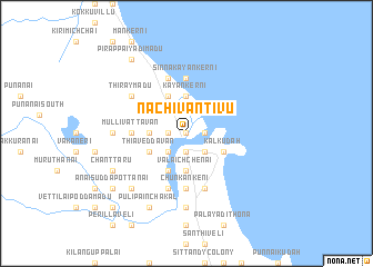 map of Nachivantivu