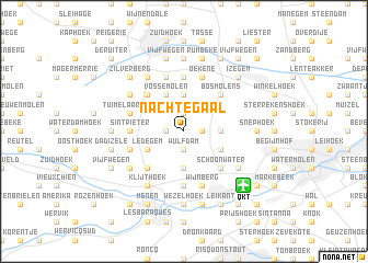 map of Nachtegaal