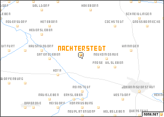 map of Nachterstedt