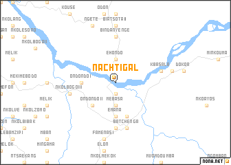 map of Nachtigal