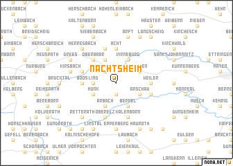 map of Nachtsheim