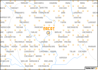 map of Nà Cot