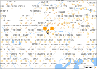 map of Nacou