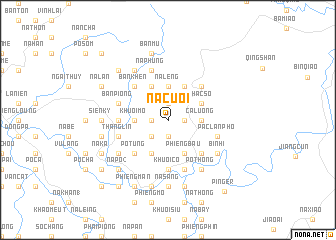 map of Na Cuôi