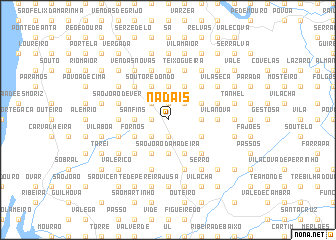 map of Nadais