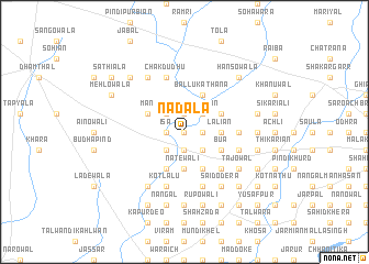 map of Nadāla