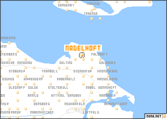 map of Nadelhöft