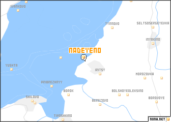map of Nadeyeno