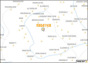 map of Nadeyka