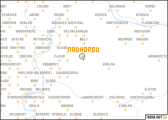 map of Nad Horou