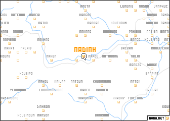map of Na Ðinh