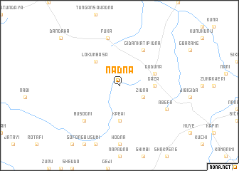 map of Nadna