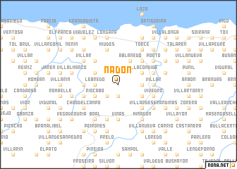 map of Nadón