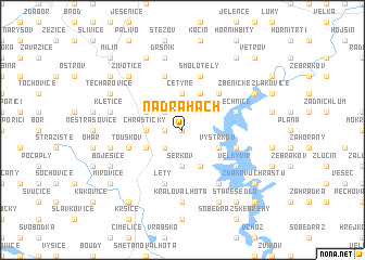 map of Na Drahách