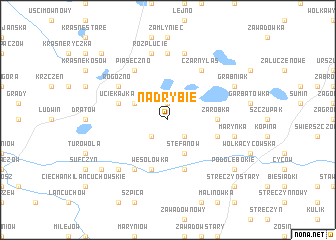 map of Nadrybie