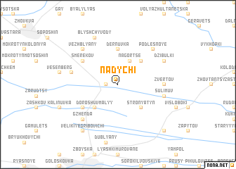 map of Nadychi