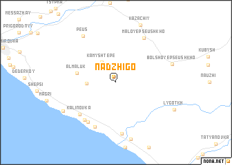 map of Nadzhigo