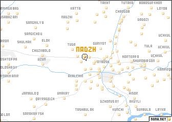 map of Nadzh