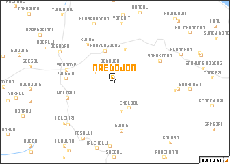 map of Naedojŏn