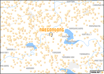 map of Naegon-dong