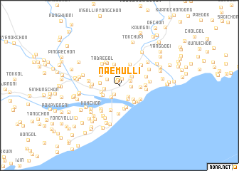 map of Naemul-li